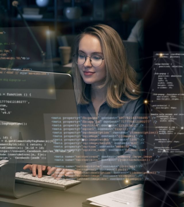 html-css-collage-concept-with-person